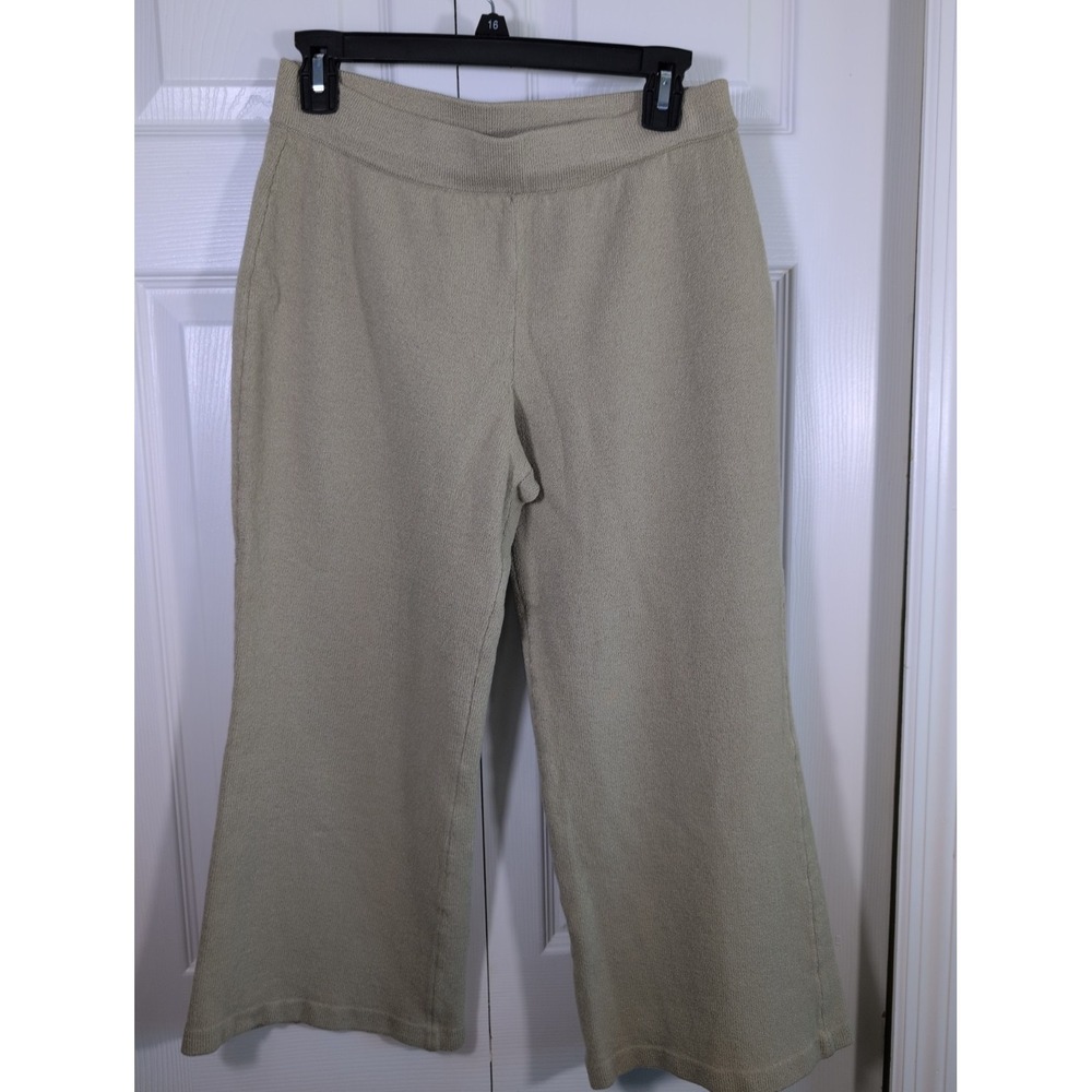 St John Collection Pants Womens 6 Brown/Green Classic Luxury Made USA